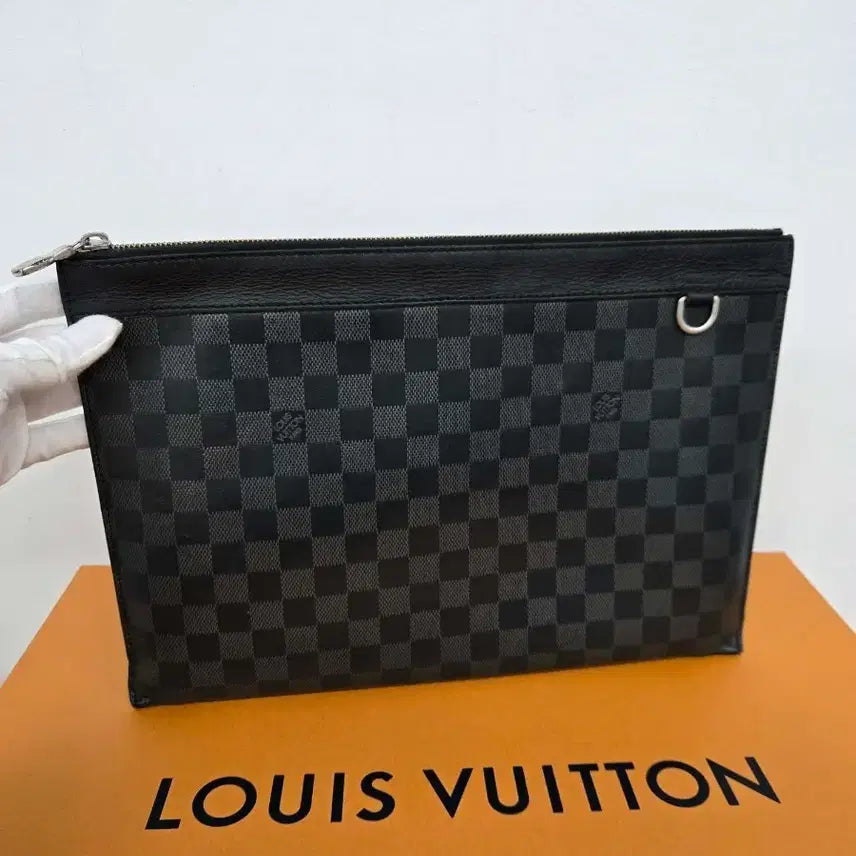 [BUNJANG] Louis Vuitton Damier Clutch Bag / [정품][A급] 루이비통 다미에 클러치백
