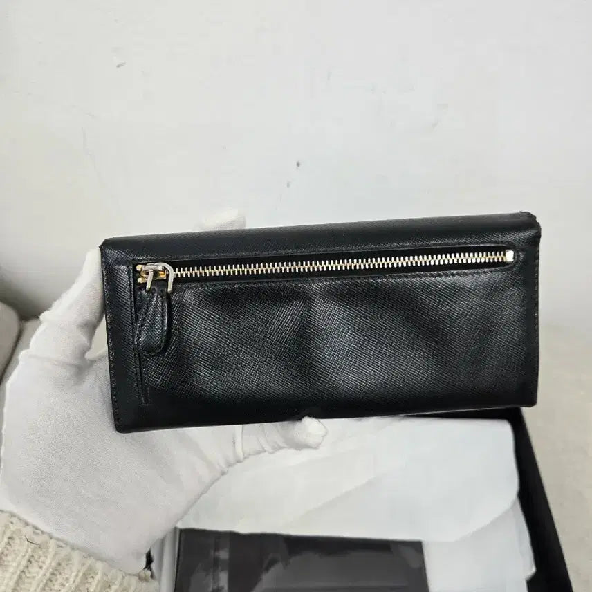 [BUNJANG] Prada Saffiano Long Wallet / [정품][A급] 프라다 사피아노 장지갑