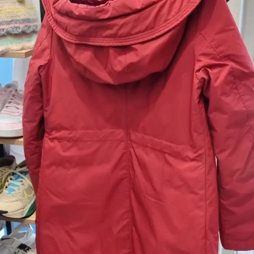 [BUNJANG] DONO Women's Red Padded Coat 44 / DONO 두노 여성 레드 패딩 코트 44
