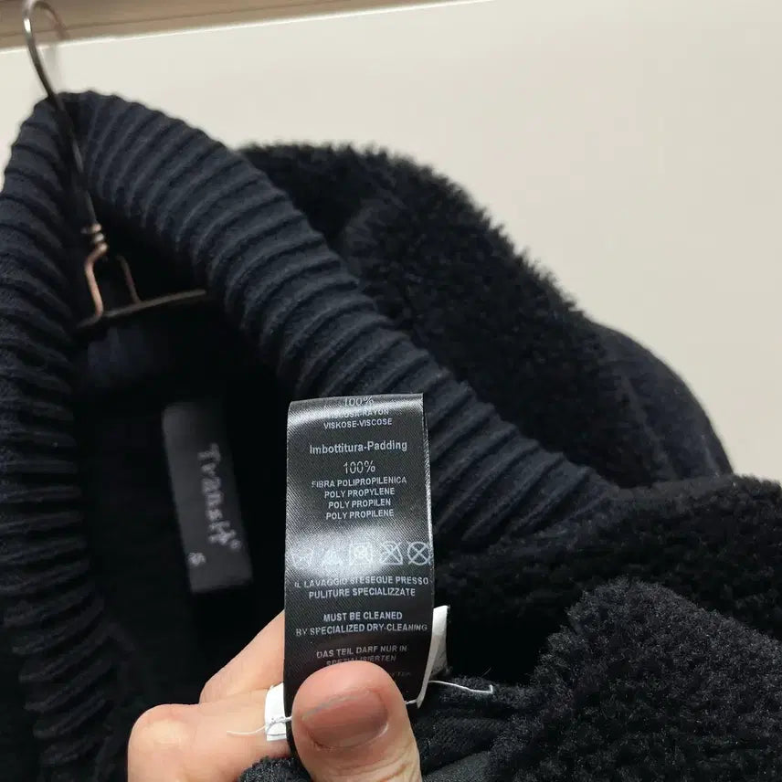 [BUNJANG] Transit Saseon High Neck Lambskin Mouton Jacket / 트랜짓 사선하이넥 램스킨 무스탕자켓