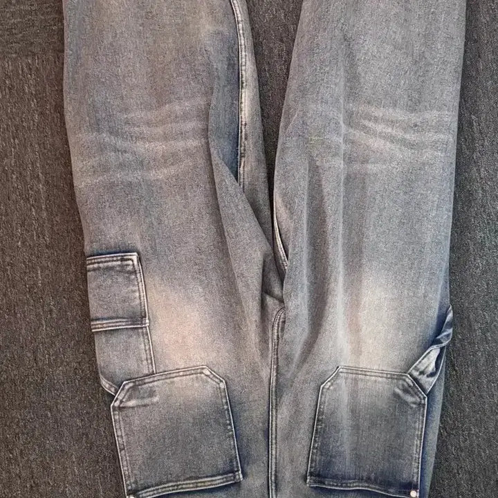 [BUNJANG] DNSR Carpenter Denim Pants / dnsr 브러쉬 카펜터 데님팬츠