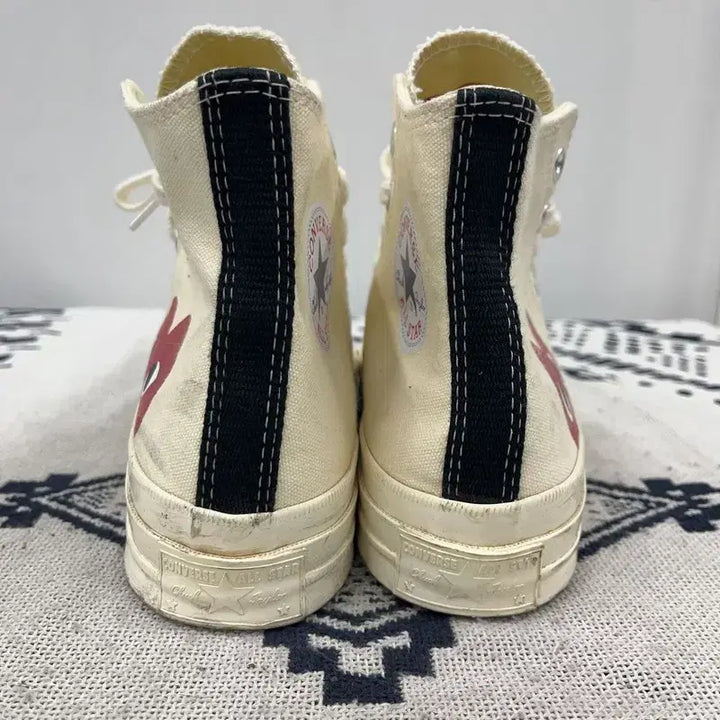 [BUNJANG] Converse Comme des Garcons Chuck 70 High Sneakers 240 / 컨버스 꼼데가르송 척70 하이 스니커즈 240 E02150