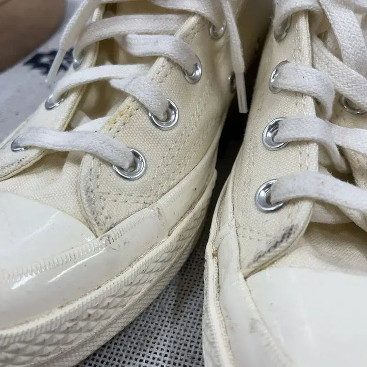 [BUNJANG] Converse Comme des Garcons Chuck 70 High Sneakers 240 / 컨버스 꼼데가르송 척70 하이 스니커즈 240 E02150