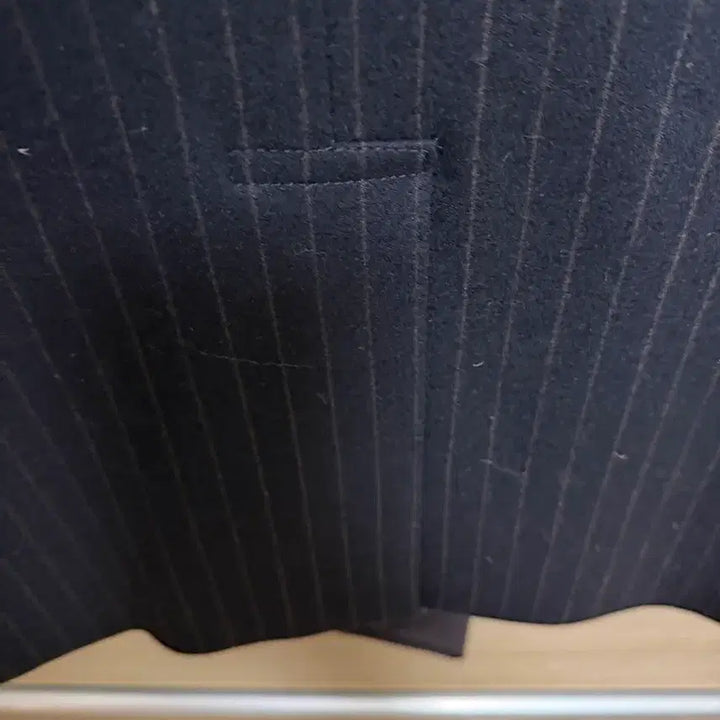 [BUNJANG] Customellow 2-Button Pinstripe Blazer / 커스텀멜로우 2버튼 자켓