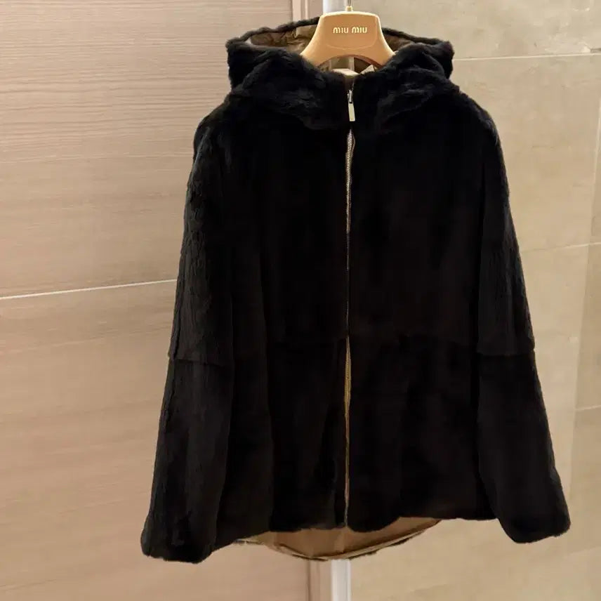 [BUNJANG] LEBEIGE Reversible Hood Coat / 르베이지 위즐 리버서블 후드 코트