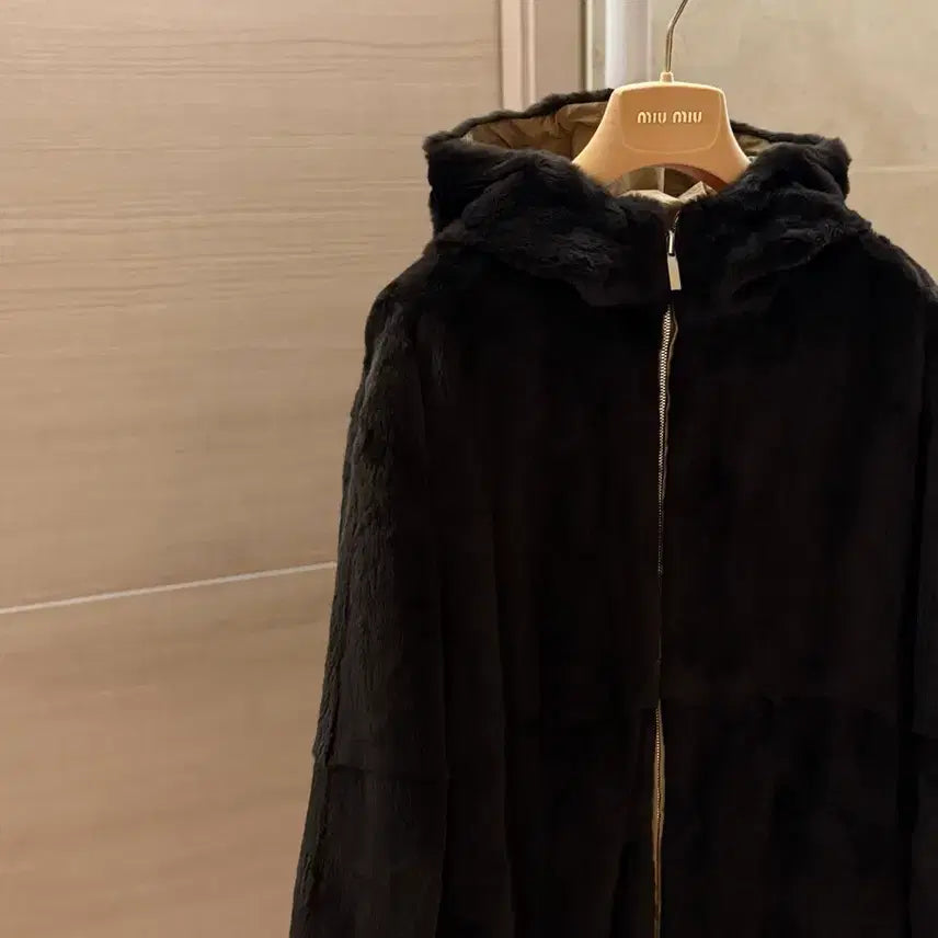 [BUNJANG] LEBEIGE Reversible Hood Coat / 르베이지 위즐 리버서블 후드 코트