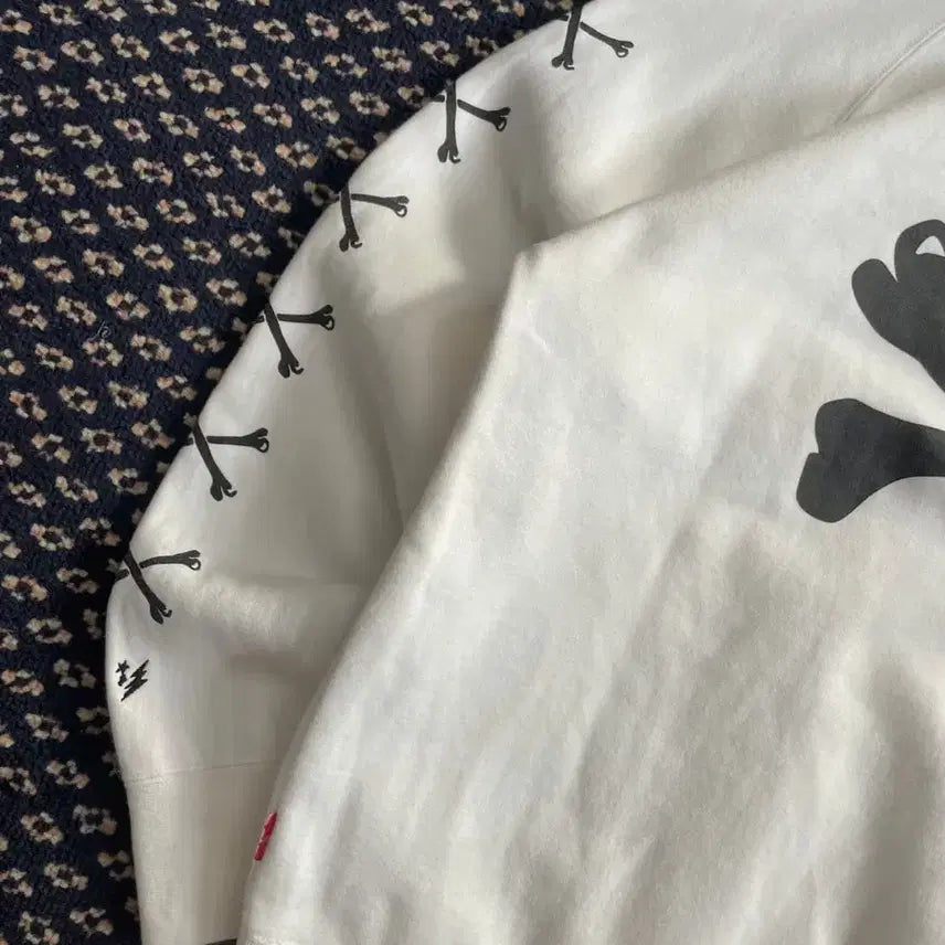 [BUNJANG] Double Step Skull Hoodie / 더블스탭 스컬 후드