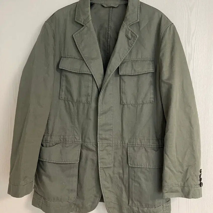 [BUNJANG] Hugo Boss Safari Blazer Olive Jacket / 휴고 보스 사파리 블레이저 올리브 48(100)