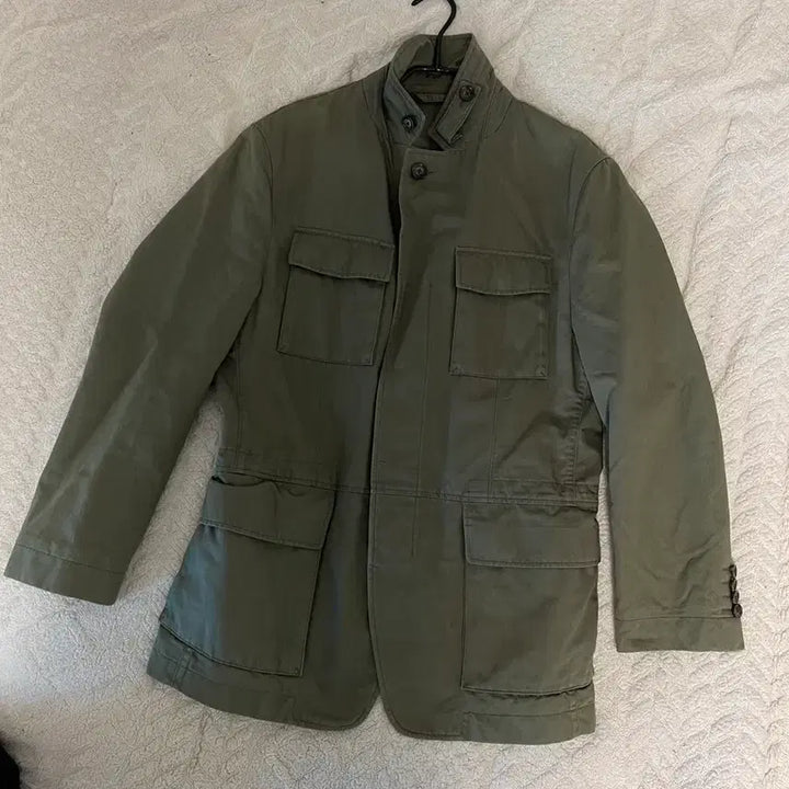 [BUNJANG] Hugo Boss Safari Blazer Olive Jacket / 휴고 보스 사파리 블레이저 올리브 48(100)