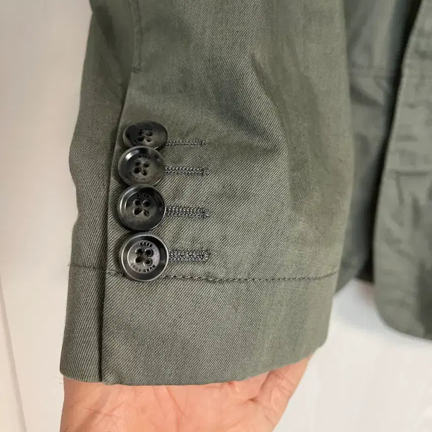 [BUNJANG] Hugo Boss Safari Blazer Olive Jacket / 휴고 보스 사파리 블레이저 올리브 48(100)
