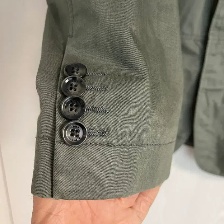 [BUNJANG] Hugo Boss Safari Blazer Olive Jacket / 휴고 보스 사파리 블레이저 올리브 48(100)