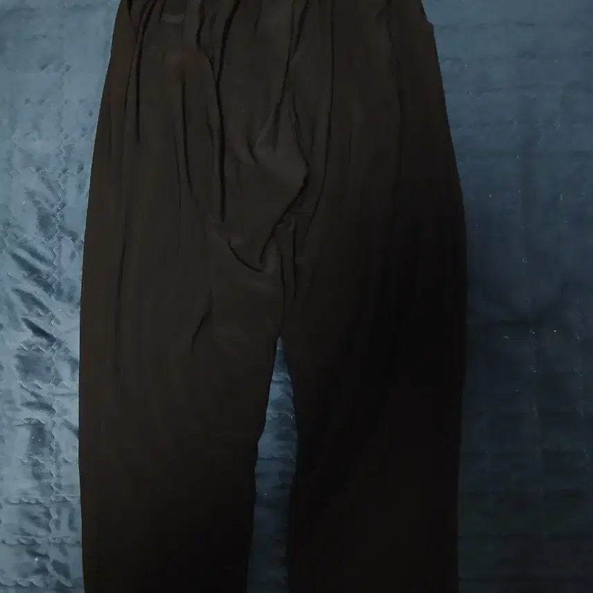 [BUNJANG] Generic Black Fleece-Lined Pants 3XL-4XL / 남성 검정 기모 바지 3XL~4XL