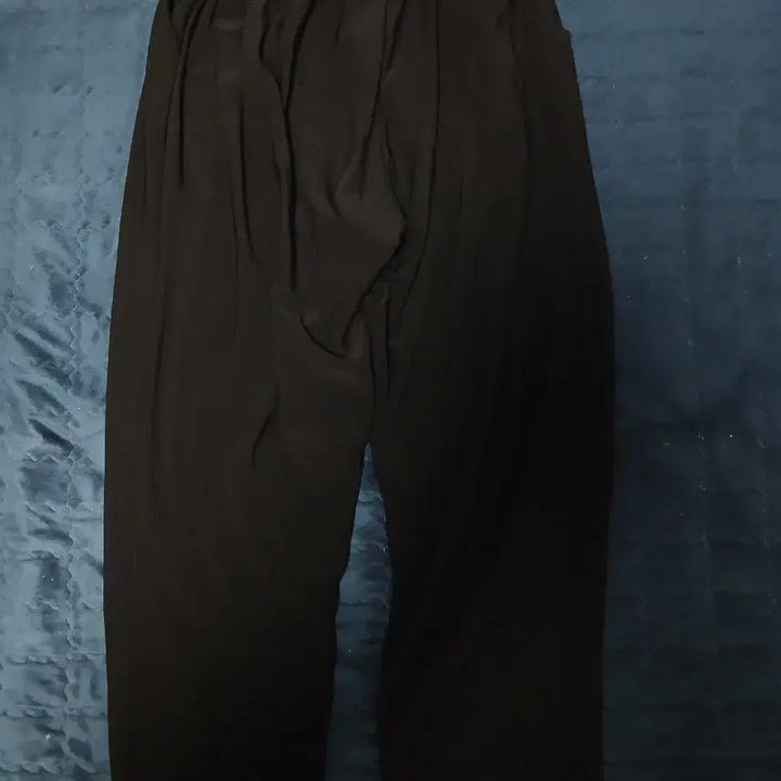 [BUNJANG] Generic Black Fleece-Lined Pants 3XL-4XL / 남성 검정 기모 바지 3XL~4XL