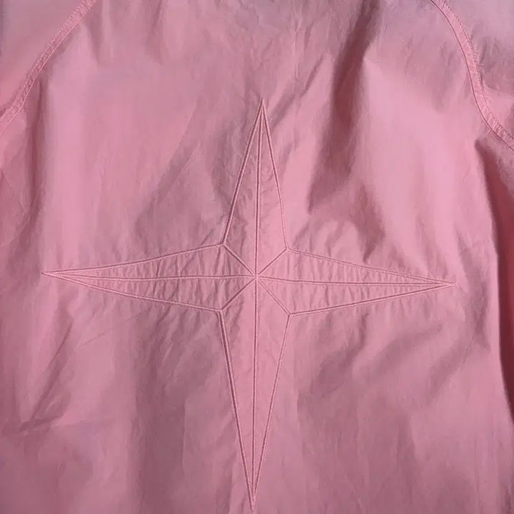 [BUNJANG] Stone Island Embroidered Logo Cotton Windbreaker Sweatshirt / 스톤아일랜드 자수 로고 코튼 바람막이 맨투맨