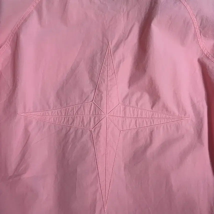 [BUNJANG] Stone Island Embroidered Logo Cotton Windbreaker Sweatshirt / 스톤아일랜드 자수 로고 코튼 바람막이 맨투맨