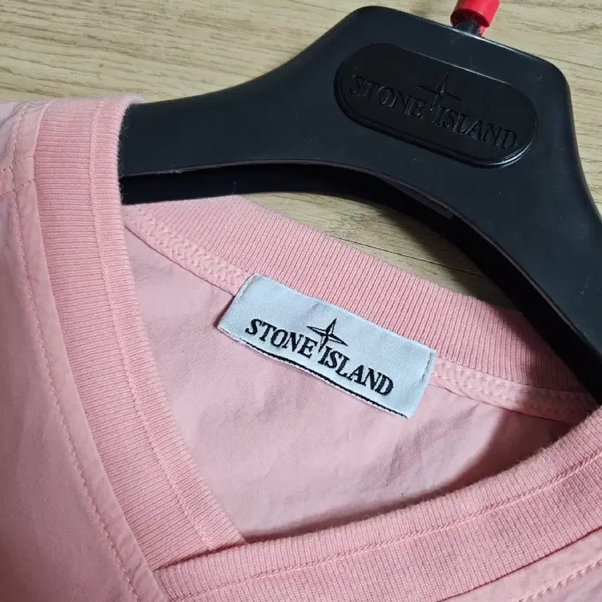 [BUNJANG] Stone Island Embroidered Logo Cotton Windbreaker Sweatshirt / 스톤아일랜드 자수 로고 코튼 바람막이 맨투맨