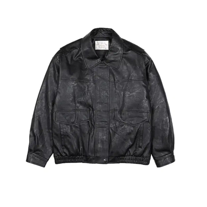 [BUNJANG] Ratsyou Leather Jacket / 라츠유 레더 자켓