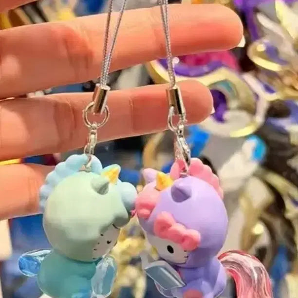 [BUNJANG] Sanrio Hello Kitty Unicorn Adventure Keyring Phone Strap / -1000원)산리오 정품 헬로키티 마스코트 유니콘 어드벤쳐 키링 폰스트랩