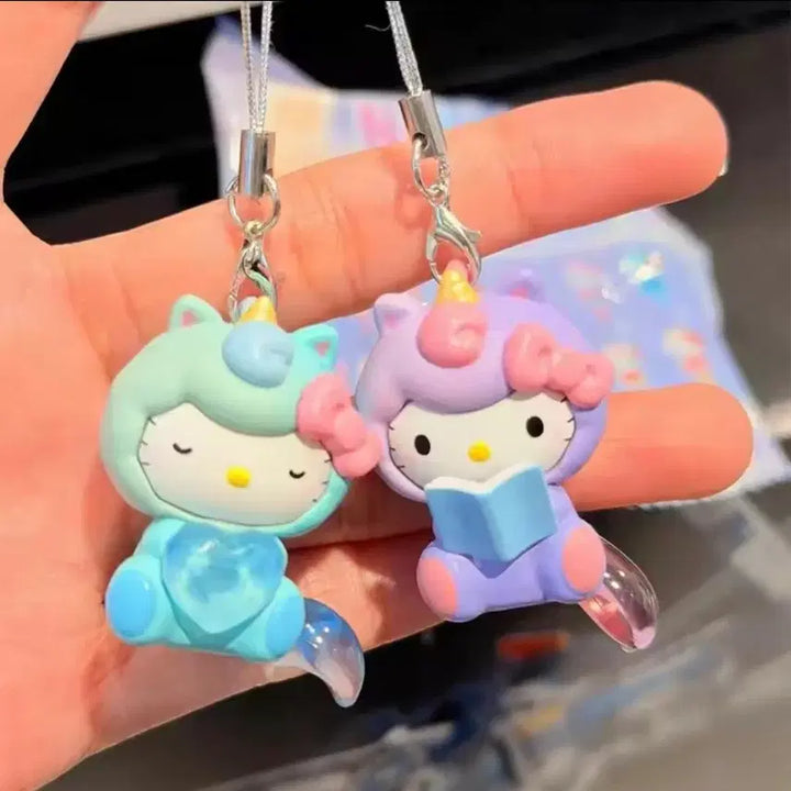 [BUNJANG] Sanrio Hello Kitty Unicorn Adventure Keyring Phone Strap / -1000원)산리오 정품 헬로키티 마스코트 유니콘 어드벤쳐 키링 폰스트랩