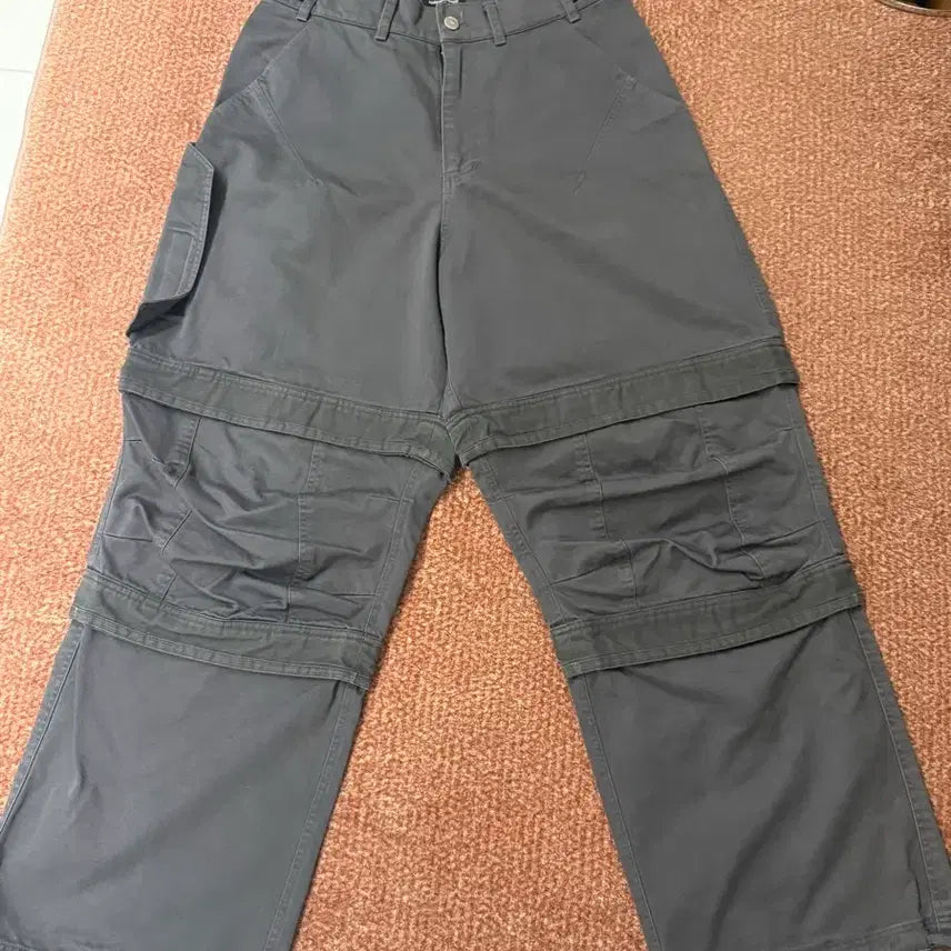 [BUNJANG] Archive Pap From What Layered Work Pants / [1] 파아카이브 파프롬왓 레이어드 워크팬츠 카고