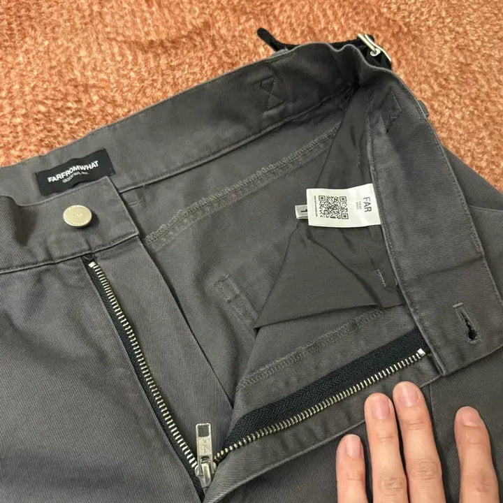 [BUNJANG] Archive Parfum What Layered Work Pants Cargo Charcoal / [1] 파아카이브 파프롬왓 레이어드 워크팬츠 카고 차콜