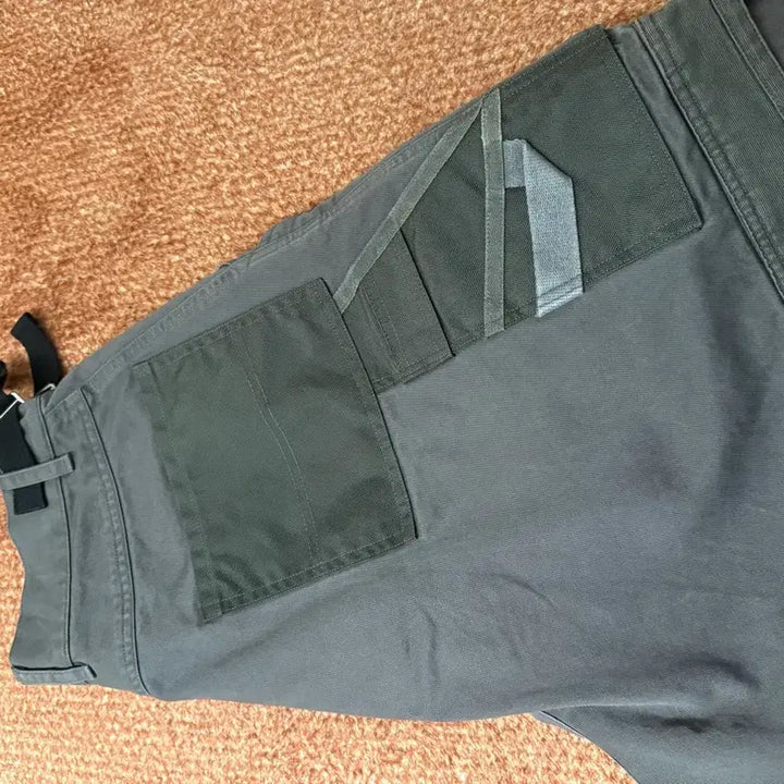 [BUNJANG] Archive Parfum What Layered Work Pants Cargo Charcoal / [1] 파아카이브 파프롬왓 레이어드 워크팬츠 카고 차콜