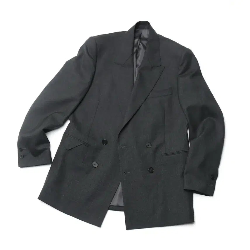 [BUNJANG] Years Ago Floor Plan DB Jacket Charcoal M Size / 이얼즈어고 floor plan DB jacket 차콜 M사이즈