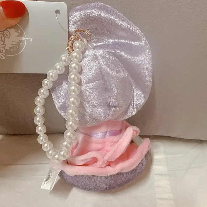 [BUNJANG] Disney Young Oyster Plush Doll Keychain / 디즈니 영오이스터 플러시 인형 키링