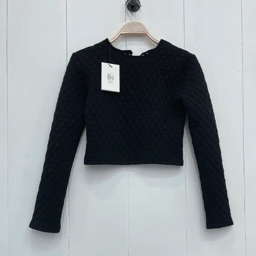 [BUNJANG] RONRON Quilted Crop T-shirt / 론론(RONRON) 퀼팅 크롭 티셔츠