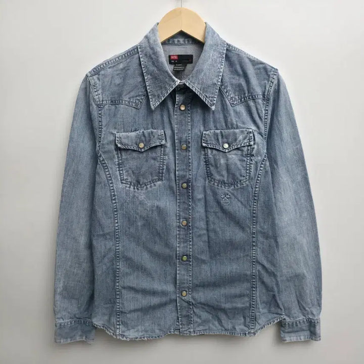 [BUNJANG] Diesel Denim Western Shirt / [M] 디젤 데님 웨스턴 셔츠