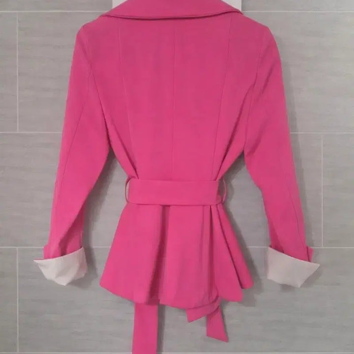 [BUNJANG] Pink Tailored Spring Jacket / 핑크 테일러드 봄자켓 새상품