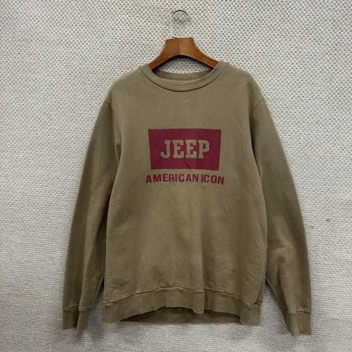 [BUNJANG] JEEP Big Logo Sweatshirt XL / 지프 JEEP 빅로고 맨투맨 XL M12152