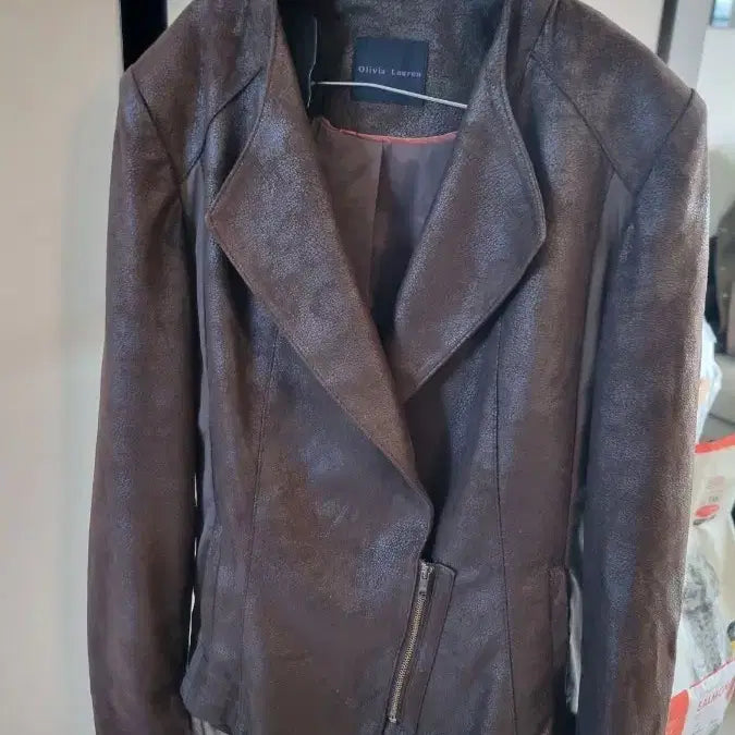 [BUNJANG] Olivia Lauren Brown Jacket / 올리비아로렌 95사이즈 자켓