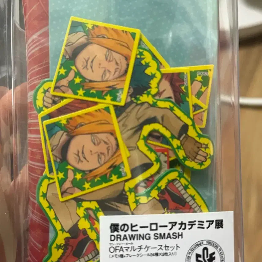 [BUNJANG] My Hero Academia Original Art Exhibition POB Case Sticker Memo Pad (Sealed) / 나히아 히로아카 원화전 특전 케이스 스티커 메모장(미개봉)