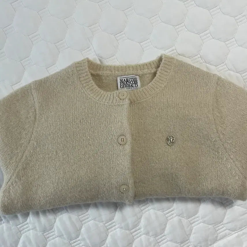 [BUNJANG] Marithe Francois Girbaud Crop Cardigan / 원가 169000원 고윤정 착용) 마리떼 가디건 CROP CARDIGAN