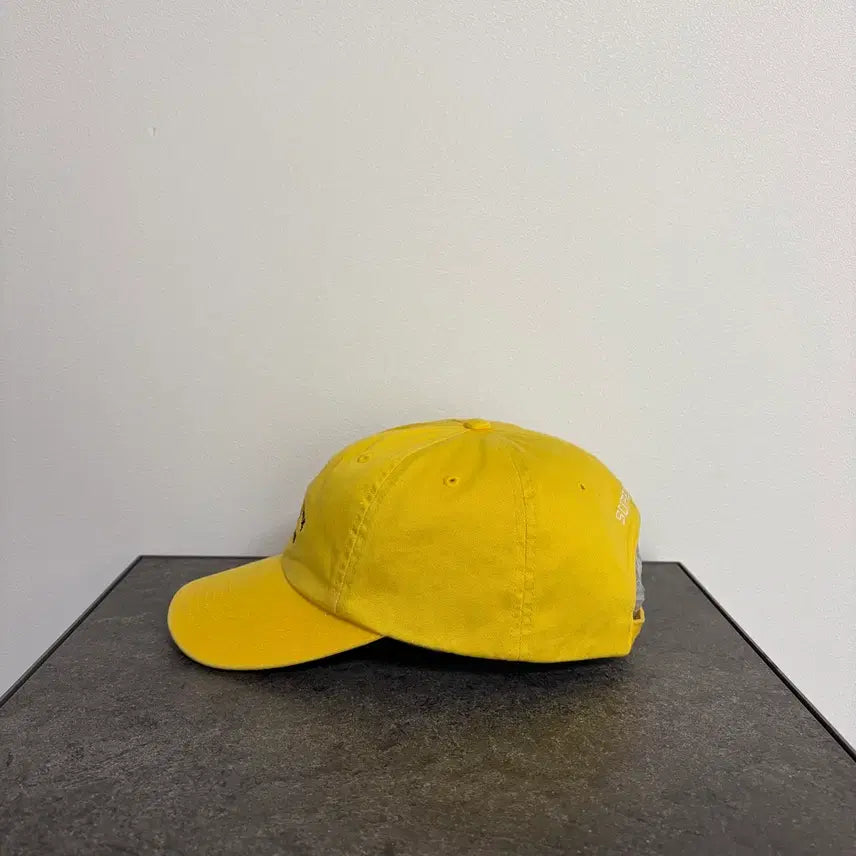 [BUNJANG] Supreme 6 Panel Ball Cap Yellow / (OS) 슈프림 6패널 볼캡 모자 뉴욕 옐로우