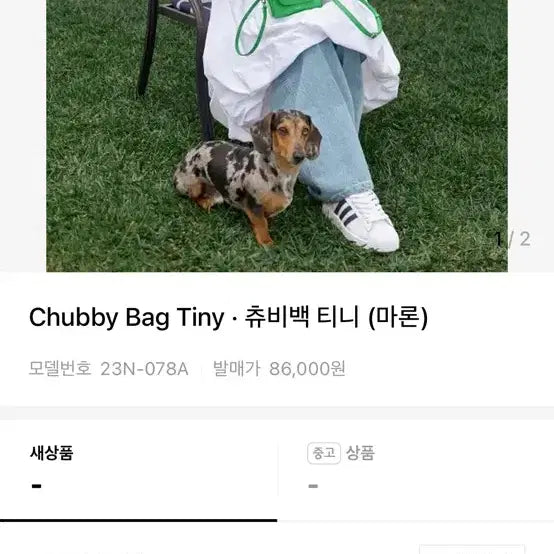 [BUNJANG] Loona Chuu Tiny Silver Crossbody Bag / 츄비백 티니 실버 크로스백