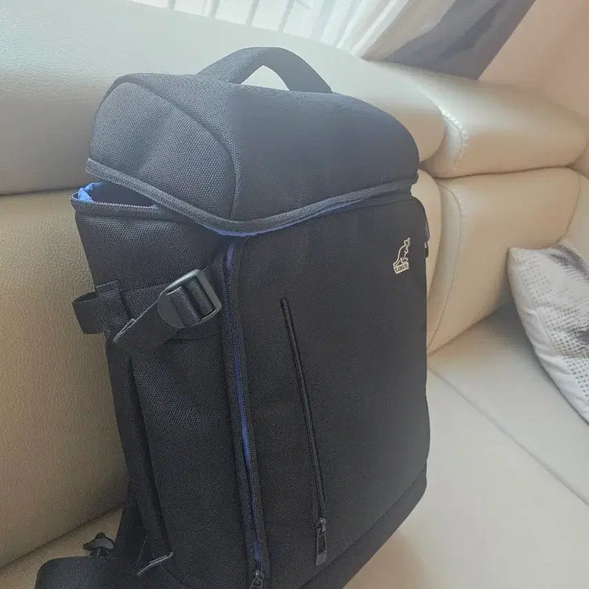 [BUNJANG] Kangol Backpack / 캉골 검정 백팩 노트북가방 여행기방