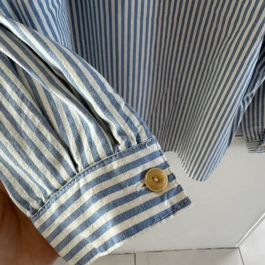 [BUNJANG] BOLD Striped Women's Shirt / 여성 BOLD 스트라이프 셔츠