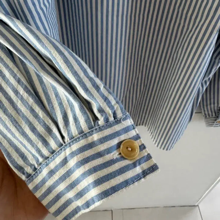 [BUNJANG] BOLD Striped Women's Shirt / 여성 BOLD 스트라이프 셔츠