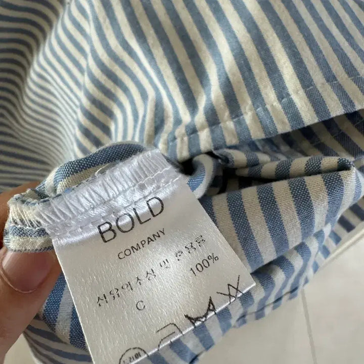 [BUNJANG] BOLD Striped Women's Shirt / 여성 BOLD 스트라이프 셔츠