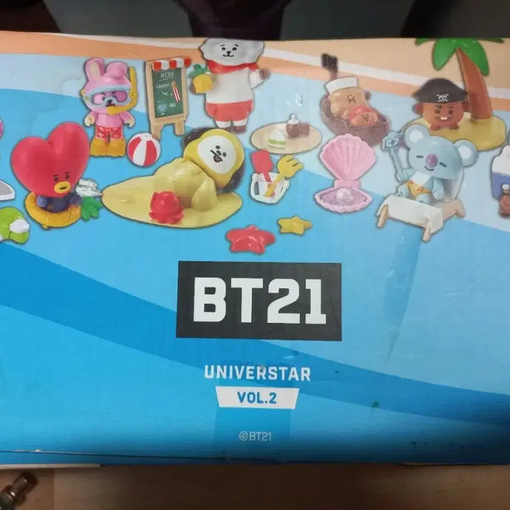 [BUNJANG] BT21 BTS Summer Vacation Figure Set / bt21 universtar vol2 BTS 여름휴가 피규어 7종 풀세트