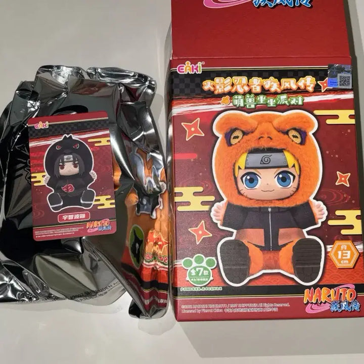 [BUNJANG] Toptoy EAKI Naruto Shippuden Nabuubu 2nd Plush Keyring Figure Itachi / 탑토이 EAKI 나루토 질풍전 나부부 2탄 누이구루미 키링 피규어 이타치