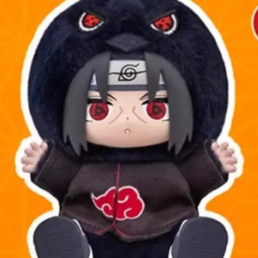 [BUNJANG] Toptoy EAKI Naruto Shippuden Nabuubu 2nd Plush Keyring Figure Itachi / 탑토이 EAKI 나루토 질풍전 나부부 2탄 누이구루미 키링 피규어 이타치
