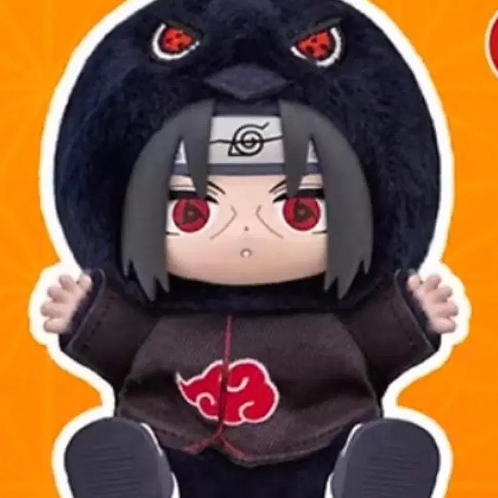 [BUNJANG] Toptoy EAKI Naruto Shippuden Nabuubu 2nd Plush Keyring Figure Itachi / 탑토이 EAKI 나루토 질풍전 나부부 2탄 누이구루미 키링 피규어 이타치