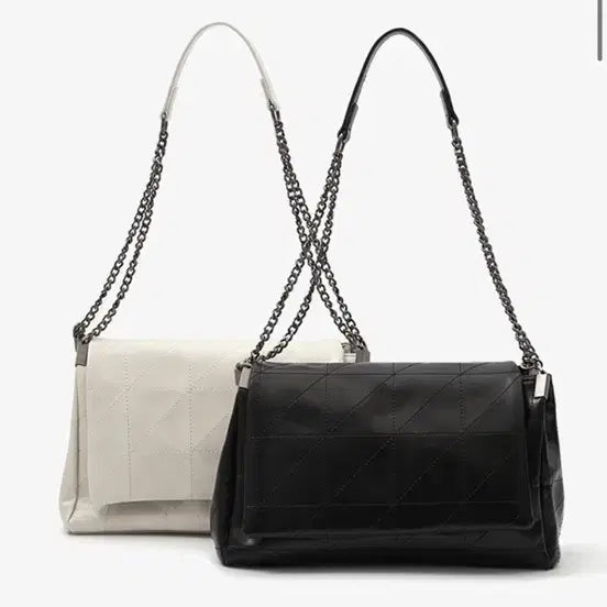 [BUNJANG] Mixxo Chain Shoulder Bag Ivory / 미쏘 체인 숄더백 아이보리 급처