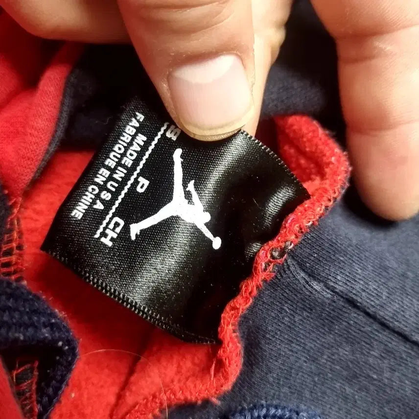 [BUNJANG] Jordan Air Red Hoodie (Size 100) / 미제 usa 조던 AIR 레드 후드티(100)