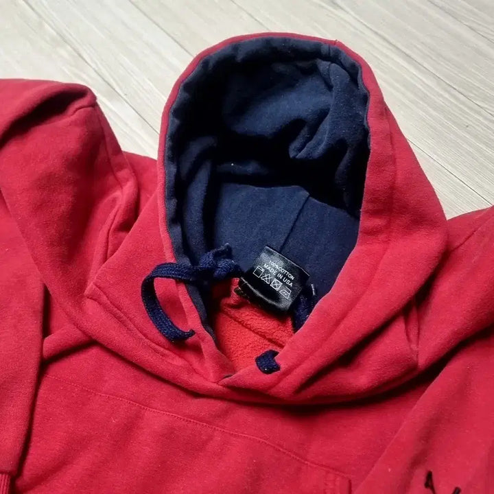 [BUNJANG] Jordan Air Red Hoodie (Size 100) / 미제 usa 조던 AIR 레드 후드티(100)