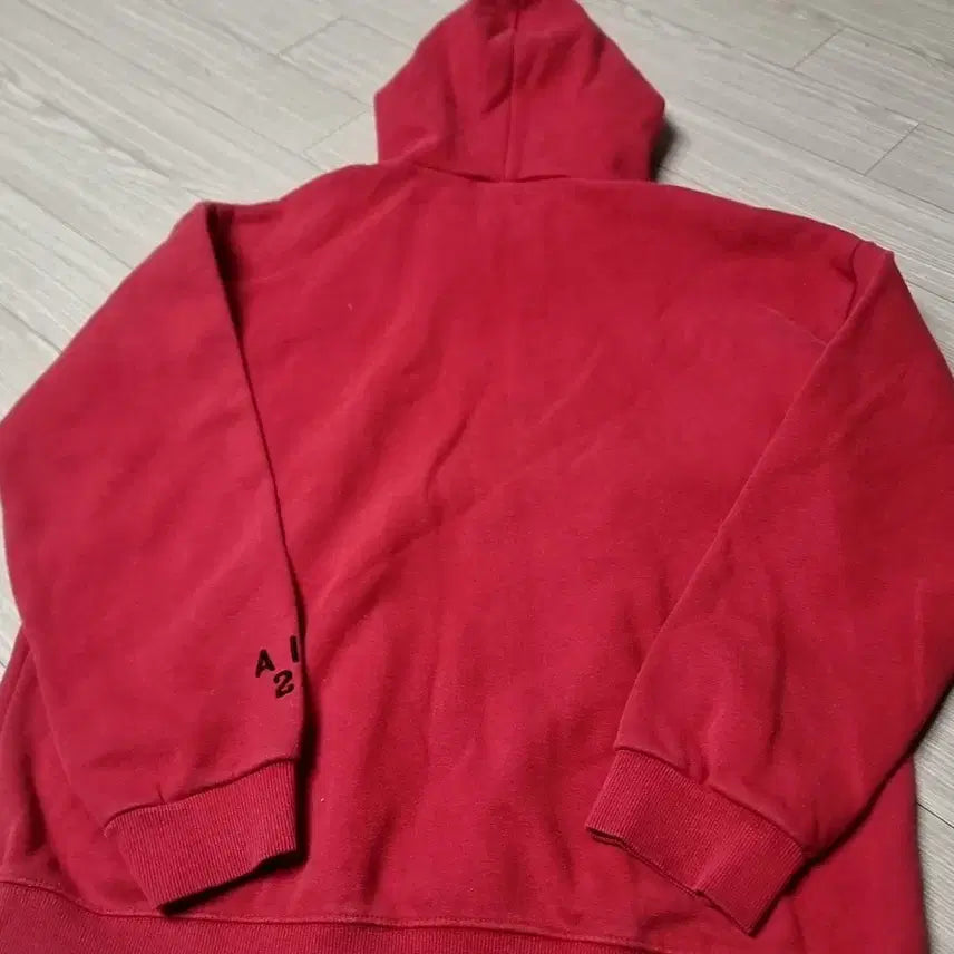 [BUNJANG] Jordan Air Red Hoodie (Size 100) / 미제 usa 조던 AIR 레드 후드티(100)