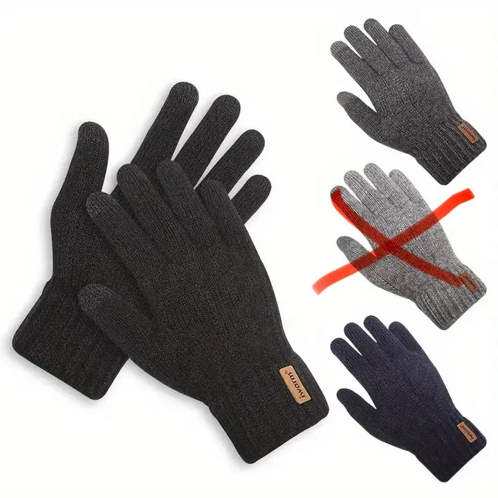 [BUNJANG] Smart Touch Knit Gloves / 스마트터치 니트 장갑 (새상품)